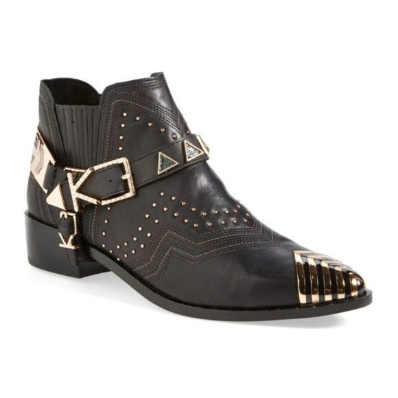 Ivy Kirzhner Shoes - Ivy Kirzhner Santa Fe Embellished Ankle Boot 8.5